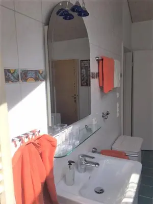 Ein Badezimmer in der Unterkunft Ferienwohnung Kunze