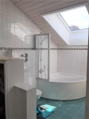 Ein Badezimmer in der Unterkunft Ferienwohnung Kunze