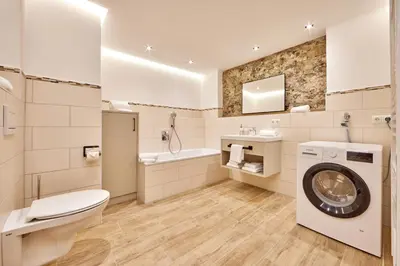 Ein Badezimmer in der Unterkunft Haus Hoamat - Almrausch
