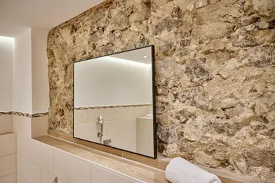 Ein Badezimmer in der Unterkunft Haus Hoamat - Almrausch