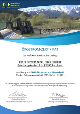Naturlandschaft in der Nähe der Ferienwohnung