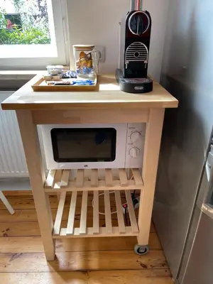 Küche/Küchenzeile in der Unterkunft Wohnung mit Charme