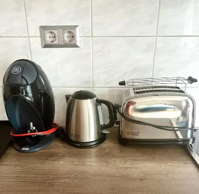 Kaffee-/Teezubehör in der Unterkunft Luxury Apartment Munich South