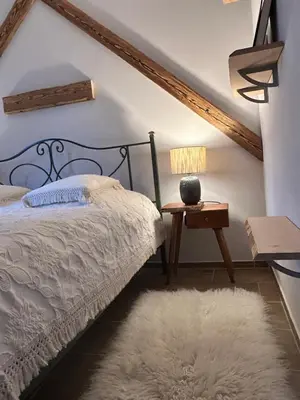 Ein Bett oder Betten in einem Zimmer der Unterkunft Luxury Apartment Munich South