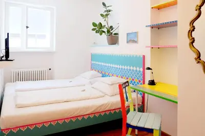 Ein Bett oder Betten in einem Zimmer der Unterkunft Hotel Maurerhansl