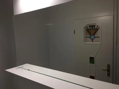 Ein Badezimmer in der Unterkunft City Center Apartment