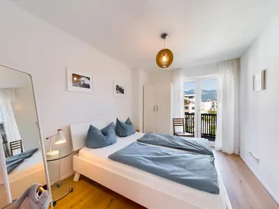 Ein Bett oder Betten in einem Zimmer der Unterkunft Gamserl