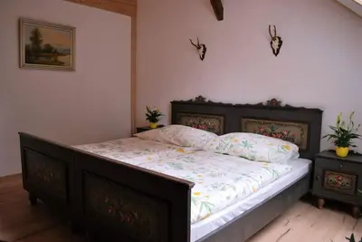 Ein Bett oder Betten in einem Zimmer der Unterkunft Villa BeLucky