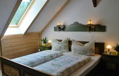 Ein Bett oder Betten in einem Zimmer der Unterkunft Villa BeLucky