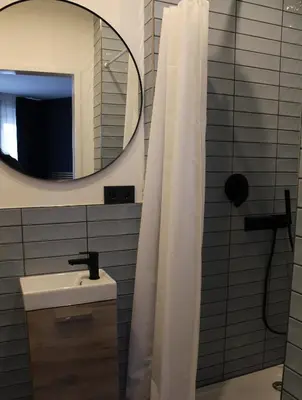 Ein Badezimmer in der Unterkunft ARRIVEL Apartements Heimstetten - bisher Novitel