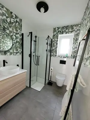 Ein Badezimmer in der Unterkunft Ferienwohnung Anna Maria Erding