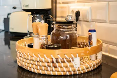 Essen in der Ferienwohnung oder in der Nähe