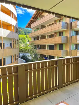 Ein Balkon oder eine Terrasse in der Unterkunft Ferienwohnung 