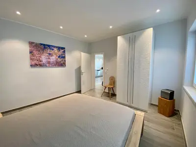 Ein Bett oder Betten in einem Zimmer der Unterkunft 