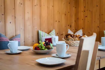 Essen in der Ferienwohnung oder in der Nähe