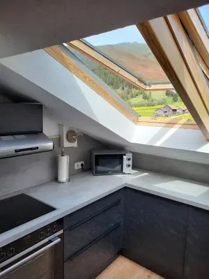 Grundriss der Unterkunft Apartment PANORAMA mit unverbauten Bergblick und KÖNIGSCARD