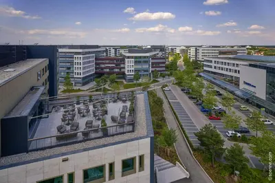 Das Gebäude in dem sich das Hotel befindet