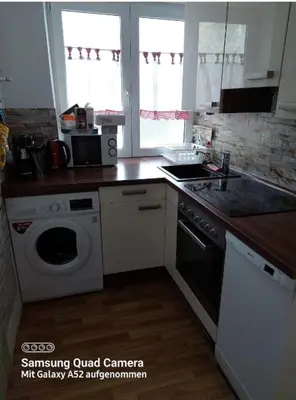 Küche/Küchenzeile in der Unterkunft Apartment mit 3 Zimmer