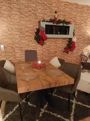 Ein Sitzbereich in der Unterkunft Apartment mit 3 Zimmer