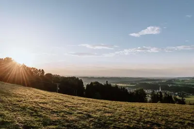 Naturlandschaft in der Nähe des Ferienhauses