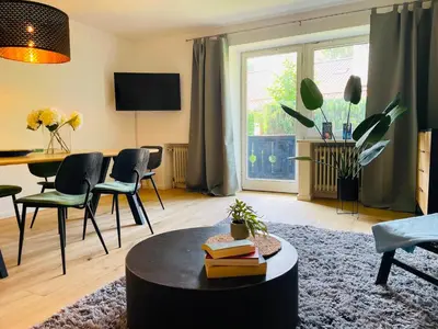 TV/Unterhaltungsangebot in der Unterkunft Ferienwohnung 