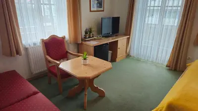 TV/Unterhaltungsangebot in der Unterkunft Hotel Pension Geiger