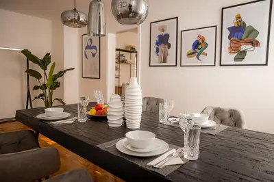 Grundriss der Unterkunft Bonnystay Landshut Gallery im Zentrum