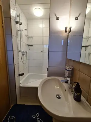 Ein Badezimmer in der Unterkunft Ferienwohnung Sabine