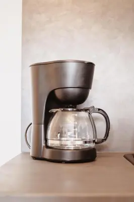 Kaffee-/Teezubehör in der Unterkunft Ferienwohnung am Gruberbach