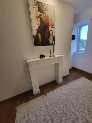 Ein Bett oder Betten in einem Zimmer der Unterkunft Countryside apartments