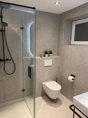 Ein Badezimmer in der Unterkunft 3C Boutique Apartments Nrº14