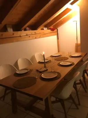 Grundriss der Unterkunft Dachgeschosswohnung mit traumhaftem Zugspitzblick bei Garmisch