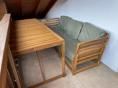 Grundriss der Unterkunft Dachgeschosswohnung mit traumhaftem Zugspitzblick bei Garmisch