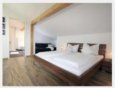 Ein Bett oder Betten in einem Zimmer der Unterkunft L'Ulivo Italienische Restaurant und Pension