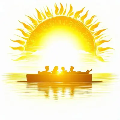 Blick auf den Sonnenuntergang/Sonnenaufgang von der Ferienwohnung aus oder aus der Nähe