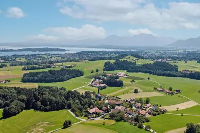 Naturlandschaft in der Nähe der Ferienwohnung