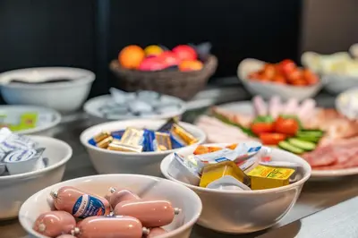 Essen im Hotel oder in der Nähe
