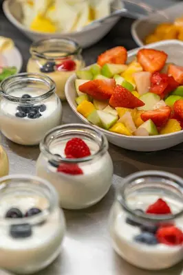 Essen im Hotel oder in der Nähe