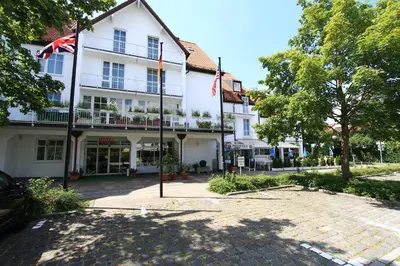 Das Gebäude in dem sich das Hotel befindet