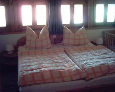 Ein Bett oder Betten in einem Zimmer der Unterkunft Appartement Schelhas