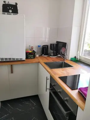 Küche/Küchenzeile in der Unterkunft Ferienwohnungen Schelhas