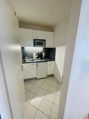 Küche/Küchenzeile in der Unterkunft Sunrise Studio für 2-3 Personen