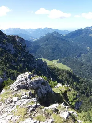 Naturlandschaft in der Nähe des Ferienhauses