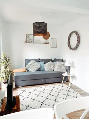 Ein Sitzbereich in der Unterkunft *TOP*+Allgäu*Familie*NETFLIX*mit Garten & *PS4*