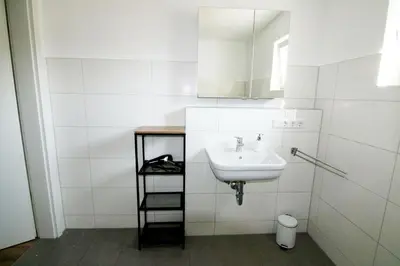 Ein Badezimmer in der Unterkunft Work & Stay Apartment Ingolstadt