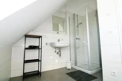 Ein Badezimmer in der Unterkunft Work & Stay Apartment Ingolstadt