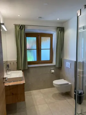 Ein Badezimmer in der Unterkunft Ferienwohnungen Familie Sappl