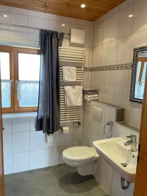 Ein Badezimmer in der Unterkunft Ferienwohnungen Familie Sappl
