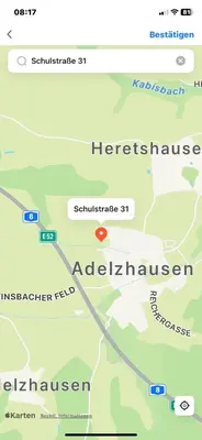 Grundriss der Unterkunft Apartment „Am Südhang“