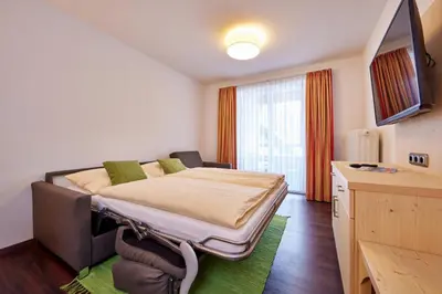 TV/Unterhaltungsangebot in der Unterkunft Zum Turm - Apartments und Gästezimmer